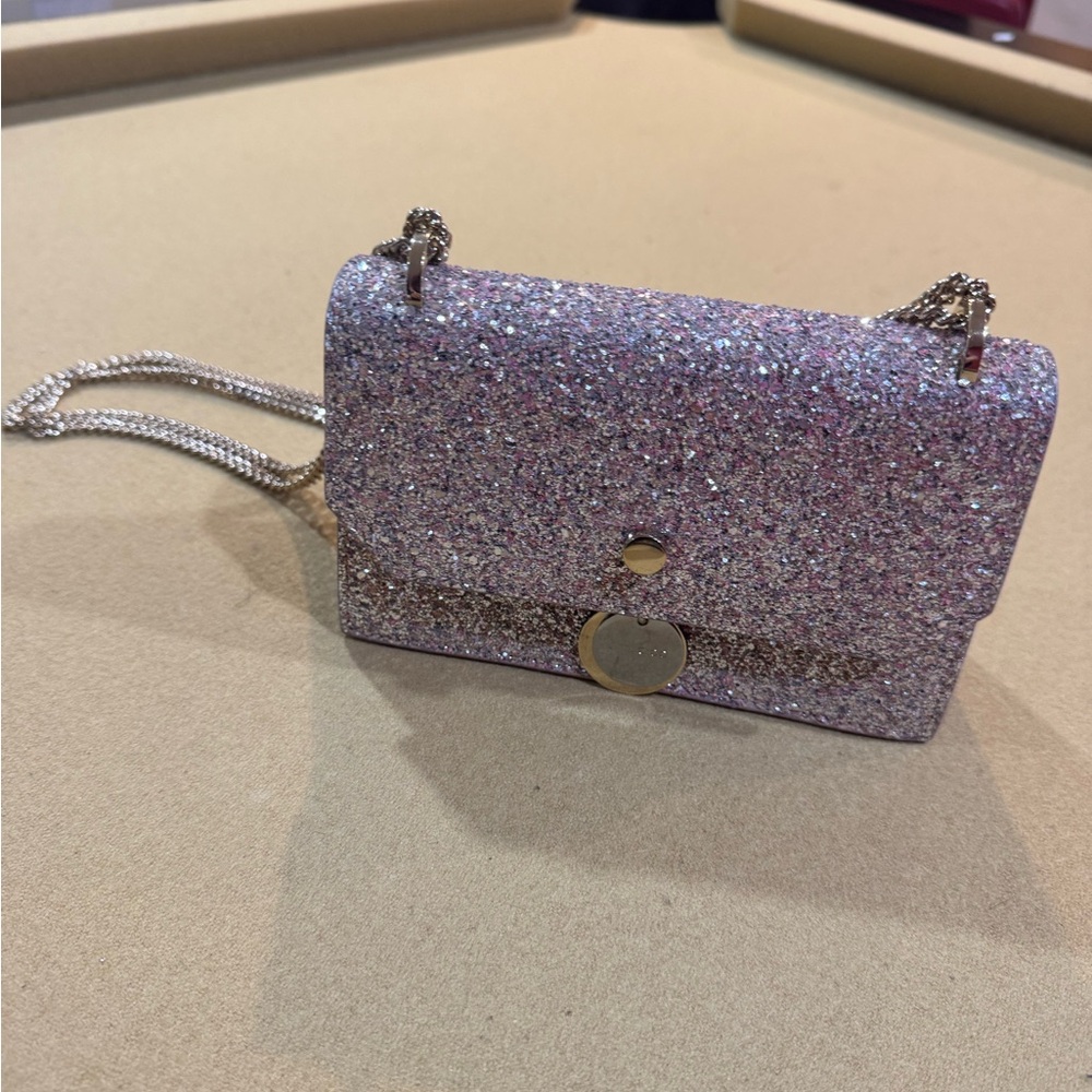 Glittery Jimmy Choo Chain Bag